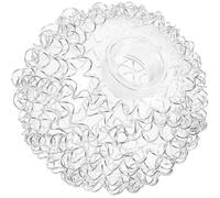 JEWEDECO Globe verre pour luminaire G9, abat-jour en verre à visser, sphère extérieure en fil d’aluminium, abat-jour décoratif, pour suspension lumineuse et lampe décorative