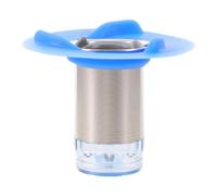 JEWEDECO Insert Anti-odeur pour Siphon de Sol, Drainage Rapide, Salle de | Joint Magnétique, Clapet Anti-retour Avancé, Bleu, Résiste à Déformation, Silencieux