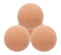 JEWEDECO Lot de 4 Bouchons Ronds en Liège pour Bouteilles Boules Rondes en Bocal de Verre 53mm Kaki pour Bocaux en Verre Bricolage et Bar Amateurs de Loisirs Créatifs