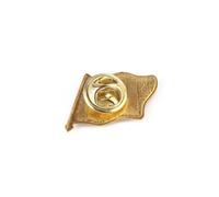 JEWEDECO Lot de 50 Épinglettes Américaines en Métal Plaqué Laiton et Émail, Décoration Légère Anti-rouille pour Cravate et Chapeau, pour Collectionneurs de Badges