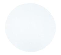 JEWEDECO Nappe en PVC Transparente, Protège-Table Anti Taches, Waterproof | Housse Table de Jardin Ronde, Surface Lisse sans Couture, Résistance à L’huile, pour Dîners et Catering