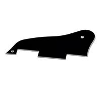 JEWEDECO Plaque de Design Créatif et Unique pour Guitare en Plastique Noir, Protège Chocs et Rayures, Ajustement pour Guitares Acoustiques
