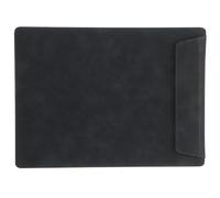 JEWEDECO Presse-papiers Portable en Cuir Noir A4 Plaque de Support D'écriture Épaisse, Facile à Écrire Partout, pour Comité de Rédaction et Bureau Professionnel