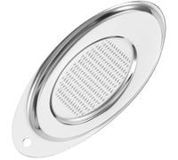 JEWEDECO Râpe à Ail 1 et Gingembre en Acier Inoxydable Résistant à L'usure, Râpe Ménagère Réutilisable Compacte, Ustensile Cuisine Multi-usages Facile à Nettoyer pour Épices et Herbes