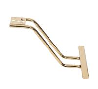 JEWEDECO Repose-pieds Accessoire Stable et Confortable Fauteuil de Salon en Acier Inoxydable Or pour de Coiffure pour Salon Professionnel