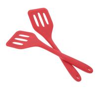 JEWEDECO Spatule en Silicone Antiadhésive 2pcs Cuisine Professionnelle et Restaurant Poignée Intégrée et Design Résistant la Chaleur Couleur Aléatoire