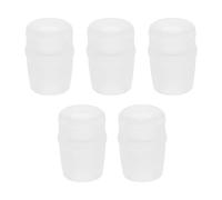 JEWEDECO Valve de Morsure en Silicone pour Bouteille de Sport, Embouts de Rechange, Pack de 5 Léger pour Cyclisme et Activités de Plein Air