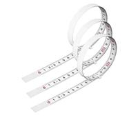 JEXOWIQ 3Pcs Mètre à Ruban en Acier au Carbone Auto-adhésif, Règle Métrique Auto-adhésive, Règle en Acier à l'échelle Collante, Ruban à Mesurer Auto-adhésif Métrique, pour établis et Machines(1M)