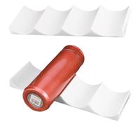 JEYORZY 1 Pièces Range Bouteille Frigo, Porte Bouteille Vin, Rangement Bouteille Frigo, Frigo Range Bouteille Vin, Support Bouteille Vin, Étagère à Vin en Plastique, pour Armoire de Cuisine, Frigo