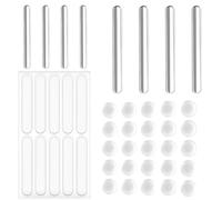 JEYORZY 43Pièces Pare-Chocs de Meubles en Silicone Transparent pour Porte d'armoire, Patin Transparent Butee de Porte, Bandes adhésives pour Pare-Chocs de Meubles, Pare-Chocs pour Protection de Portes