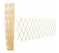 JFBLSD Treillis Extensible en Bambou, clôture en Treillis pour Jardin, clôture Extensible pour Plantes grimpantes, vignes et Lierre, barrière pour Animaux de Compagnie et Chiens(80x200cm)