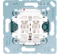 JG 535 U - Double bouton, 250 V c.a., 10 A.