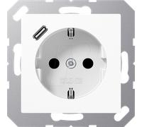 Jung ETIA152018CWW Prise USB type C blanc alpin A Création