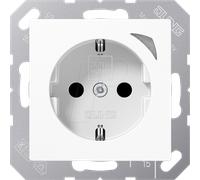 JG BTA1521SEWW - Prise Bluetooth commutable, blanc alpin, fonction de mesure