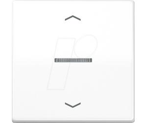 JG BTA17101PWW - Bouton Bluetooth, simple, blanc alpin, flèches