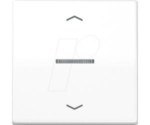 JG BTAS17101PWW - Bouton Bluetooth, simple, blanc alpin, flèches