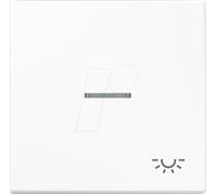 Jung simple Cache Bascule symbole \ éclairage\ blanc LS990KO5LWW 1 pc(s)