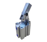 JGL 25 32 40 Cylindre Rotatif De Serrage Pneumatique ALC25 ALC32 ALC40 Précision Fonctionnement Fluide(ALC25 copper ring)
