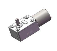 JGY-370 Max 26,5 kg.cm Couple élevé DC 6 V 12 V 24 V Moteur électrique à vis sans fin (2 tr/min, 12 V)