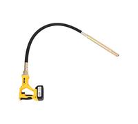 JHAUAI Agitateur de bouteille de béton, batterie 21 V, 2000 tr/min, pour | Batterie au lithium 4,0 Ah, autonomie de 70 à 80 min, moteur sans balais, raccord fileté pour barre vibrante
