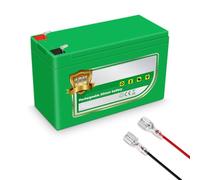 JHKJ Batterie Lithium Portable extérieure 12 V 8 Ah 10 Ah 12 Ah 16 Ah 20 Ah 22 Ah pour pulvérisateur, Compatible avec Les Rubans LED et l'énergie Solaire, avec câble de Connexion.,12v8ah