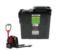 JHKJ Batterie pour Chariot élévateur électrique 48 V avec Can | Batterie lithium-fer-phosphate 48 V 10 Ah 15 Ah pour transpalette électrique (F520/EPT20-EZ) avec boîtier CAN