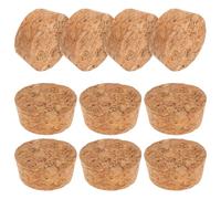 JHKNNK Bouchons en bois 20 pièces, bouchons de remplacement pour bouteilles de vin et bière, design conique et matériau solide, adaptés à la conservation et usage domestique