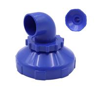 JIAC Buse Refoulement Piscine 32 mm Buse de Remplissage de Piscine Rotative à 360° Buse de Sortie de Piscine Accessoires Compatible Intex,Bestway,Piscine à Parois en Acier pour Tuyau 32/38 mm