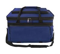 JIAHG Boîte à Outils de Peinture Portable Boîte de Rangement pour Fournitures de Peinture en Tissu Oxford Imperméable Sac Fourre-tout d'Artiste Pliable Grande Capacité Portfolio Sac à Bandoulière
