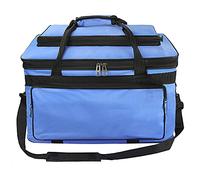 JIAHG Boîte à Outils de Peinture Portable Boîte de Rangement pour Fournitures de Peinture en Tissu Oxford Imperméable Sac Fourre-tout d'Artiste Pliable Grande Capacité Portfolio Sac à Bandoulière