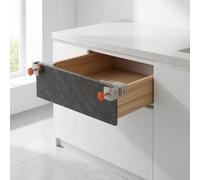 Jiangbered Serre-Joint Latéral Tiroir En Acier Inoxydable Brossé Ergonomique pr Cotructeurs Meubles, Bricoleurs, Projs Bricolage