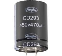 Jianghai ECS1JBW103MT6P23550 Condensateur électrolytique Snap-In 10 mm 10000 µF 63 V 20 % (Ø x H) 35 mm x 50 mm 1 pc(s)