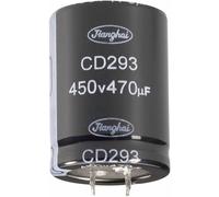 Jianghai ECS2WBW471MT6P23550 Condensateur électrolytique Snap-In 10 mm 470 µF 450 V 20% (Ø x H) 35 mm x 50 mm 1 pc(s)