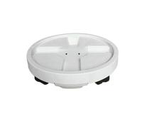 jianguohairsss Caddie à Plantes Robuste avec Roues, Plateau de Soucoupe de jardinière à Roues, Chariot de déplacement de Fleurs en Pot avec roulettes Flower Pot Drip Trays(Medium)
