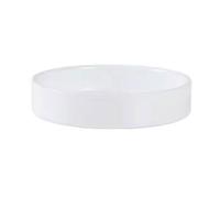 jianguohairsss Soucoupe Ronde en céramique for Plantes de 7 Pouces, bac d'égouttement for Pot de Fleurs Mat Profond for Plantes d'intérieur Porte-Bonheur Flower Pot Drip Trays(White,Small)