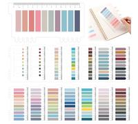 JIANTA 3000 Marque Page Adhesif, 15 Styles Multicolore Annotation Livre