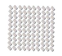 Jiawu 100 Pièces Bouton Poussoir Tactile Momentané, 3 X 6 X 2,5 Mm CMS | Interrupteur à bouton-poussoir tactile à réponse rapide, conception SMD compacte pour montage sur PCB, évalué DC12V 50mA