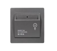 Jiawu 40A Interrupteur à carte hôtel, économiseur D'énergie | Commutateur d\'insertion de carte , conception mécanique haute puissance 8 000 W, pour chambres d\'hôtes, appartements et