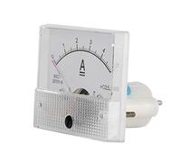 Jiawu Ampèremètre Analogique CC 0-5A, Voltmètre de Tableau 85C1 avec