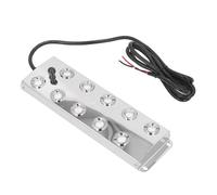 Jiawu Brumisateur Ultrasonique à 10 Têtes, DC45-48V, Câble de 1.5m, Brumisateur de Fontaine d'étang, étanche IP67, en Acier Inoxydable de qualité Alimentaire