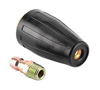 Jiawu Buse Turbo pour Nettoyeur Haute Pression, 3600PSI, Pointe de Pulvérisation Rotative de 1/4 Pouces, Outil de Nettoyage à Connexion Rapide pour l'élimination de la Rouille, le Lavage de Voiture