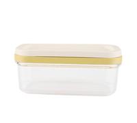Jiawu Butter Box Cheese Container, 6.7 X 3.9 X 2.8 in, PC Stainless Steel | Garde-beurre avec filet de , couvercle transparent, bord lisse, organisateur de cuisine, préparation des repas quotidiens,