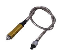 Jiawu Câble d'extension d'arbre Flexible pour Meuleuse électrique avec Poignée de Mandrin, Noyau de 8 Mm pour Perceuse électrique, Adaptateur de Polisseuse Antirouille en Acier Inoxydable,
