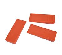 Jiawu Cales de Plastique à Pointes pour Abattage, Outils de Tronçonneuse | Cale d\'abattage d\'arbre avec poignée à pointes, pour l\'exploitation forestière à la tronçonneuse, 3 cales en plastique