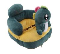 Jiawu Chaise d'apprentissage pour bébé, Portable, Antidérapant, Angle Réglable, Peluche Super Douce, Empêche les Chutes, Siège de Soutien pour bébé pour l'allaitement, Siège de Sol pour nouveau-né