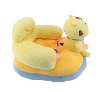 Jiawu Chaise d'apprentissage pour bébé, Portable, Antidérapant, Angle Réglable, Peluche Super Douce, Empêche les Chutes, Siège de Soutien pour bébé pour l'allaitement, Siège de Sol pour nouveau-né