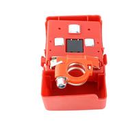 Jiawu Connecteur de Borne de Distribution de Batterie à Fusible de Voiture 32 V 400 A, Bornes de Batterie à Dégagement Rapide, Bloc de Distribution d'énergie avec Trois Goujons M8 M5, Porte-fusible