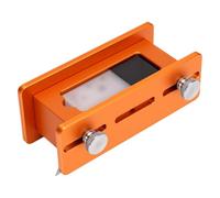 Jiawu Coupe-bordure, Guide de Coupe pour Film de Panneau de Bois en PET | Profondeur de Coupe Réglable de 34 Mm, Corps en Alliage D'aluminium, Lame Rétractable, Utilisation pour Gaucher/droitier,