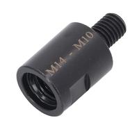 Jiawu CVR - Meuleuse d'angle en Acier, Adaptateur Femelle à Mâle, Convertisseur M14 à 10mm, pour Disque de Coupe, Foret, Accessoire de Meulage fileté, Paquet de 2 (M14 à M10)
