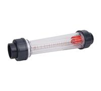 Jiawu Débitmètre de Liquide LZS-40 1-10 M³/H Débitmètre d'eau de Type Tube en Plastique ABS avec Haute Précision 4% pour la Mesure de Divers Liquides, 380 X 95 X 95 Mm